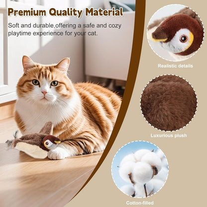 Exciting Chirping Bird Cat Toy