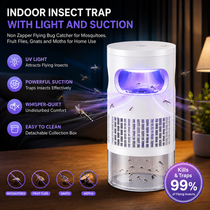 🦟 49% OFF! UV Mosquito Killer Lamp – quiet, USB, chemical-free. 50K+ sold! 🔇🌙