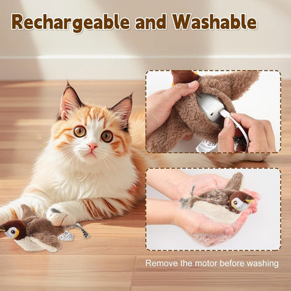 Exciting Chirping Bird Cat Toy