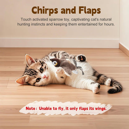 Exciting Chirping Bird Cat Toy