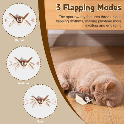 Exciting Chirping Bird Cat Toy
